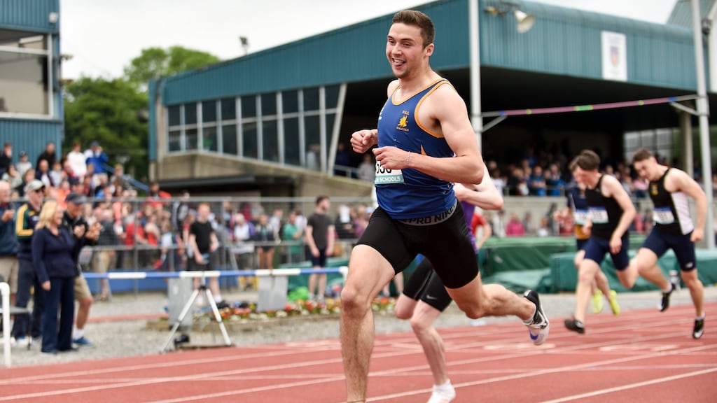 Aaron Sexton: has risen through the ranks of schoolboy athletics and rugby with what can be described as properly frightening speed.