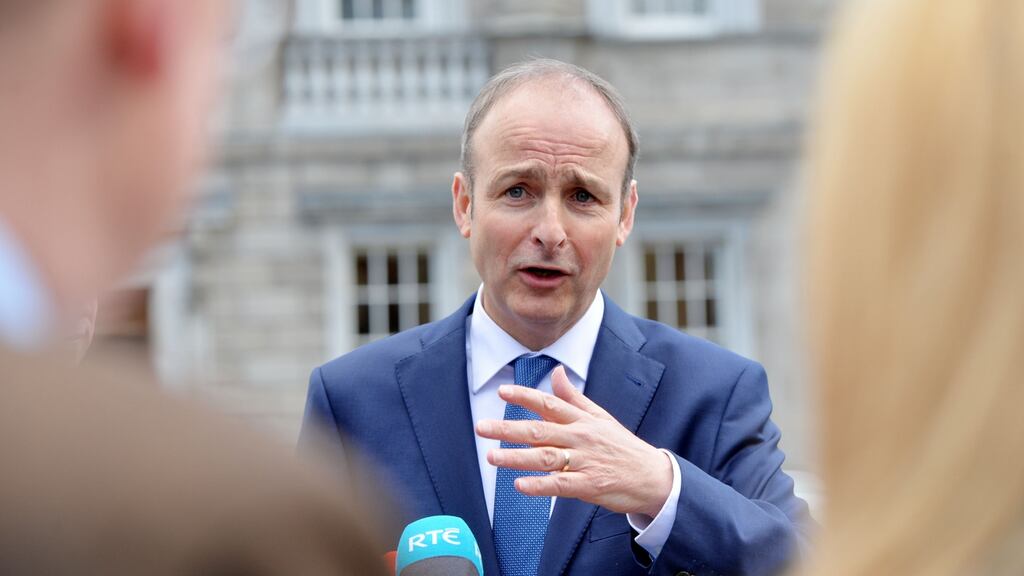 Fianna Fáil leader Micheál Martin has insisted his party will not pull back from its general election position on scrapping Irish Water in any discussions on formation of government. Photograph: Alan Betson / The Irish Times