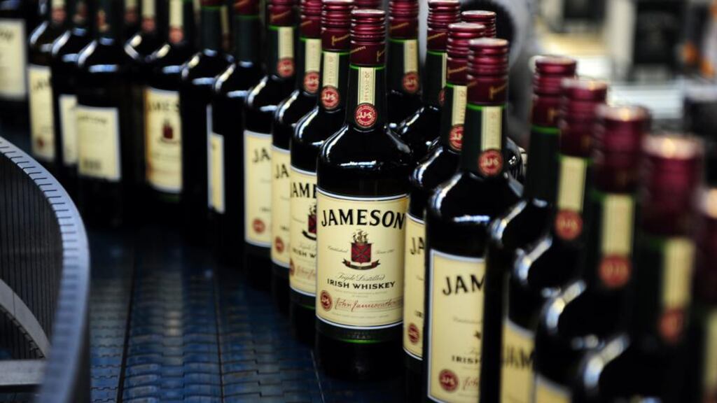 Jameson sales volumes reached 4.7 million cases during the 2013/2014 financial year. Photo: Aidan Crawley/Bloomberg