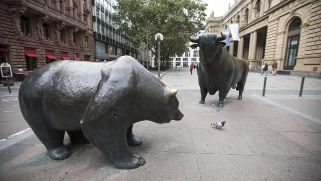 BAML’s Bull & Bear Indicator is now on the verge of giving a trading buy signal. Photographer: Alex Kraus/Bloomberg via Getty Images