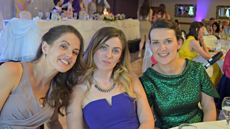 Geraldine Lavelle at the wedding of a close school friend, Martha, in Autumn 2014, almost a year after her spinal injury