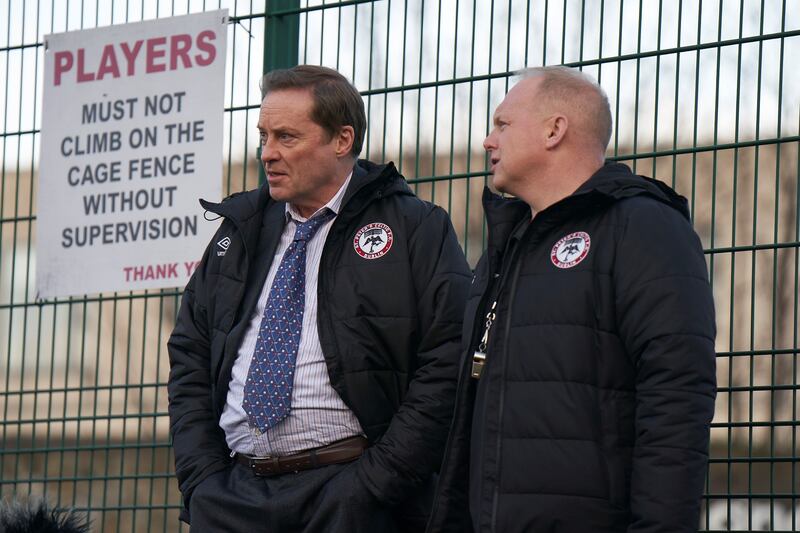 Ardal O'Hanlon and Darragh Humphreys in Fran the Man