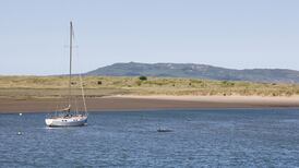 We woke up to a sinkhole in the patio that could swallow a child