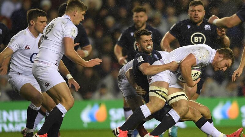 Sam Underhill is  a nuisance that Ireland will have to negate at Twickenham. Photograph:  Stu Forster/Getty Images