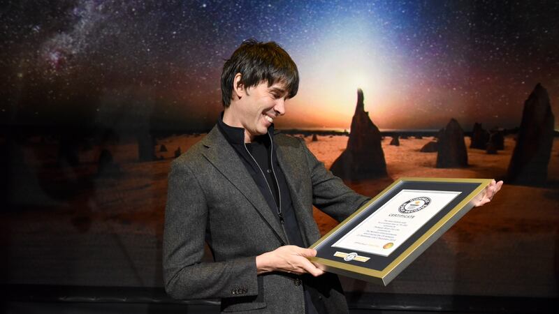Brian Cox. Photograph by Nicky J Sims/Getty Images