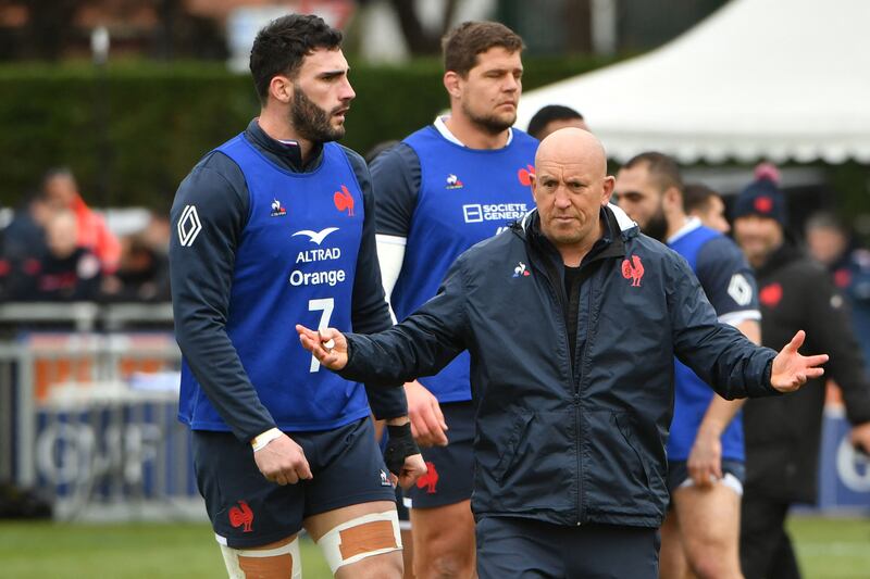 Sexton acknowledged Shaun Edwards' influence on this French side. Photograph: Gaizka Iroz/AFP via Getty Images