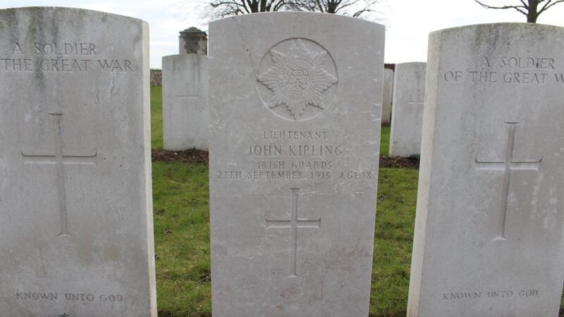For all their money, fame and connections, the Kiplings never found the body of their son, John, who was killed in action at the age of 18