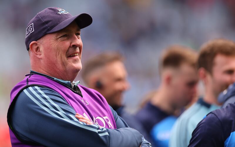 Pat Gilroy: has yet to return to the Dublin backroom team yet this season despite a role in last year's All-Ireland success under manager Dessie Farrell. Photograph: James Crombie/Inpho
