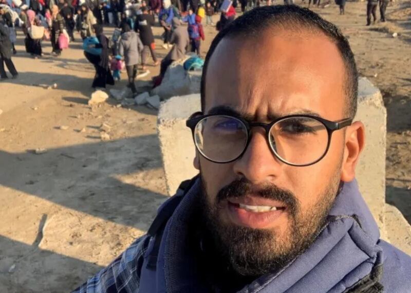 Ahmed Abu Aziz, described by colleagues as ‘the journalist who never stopped’.