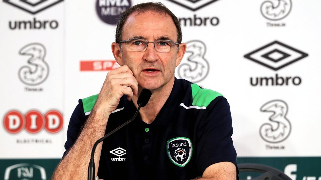 Republic of Ireland Manager Martin O'Neill
