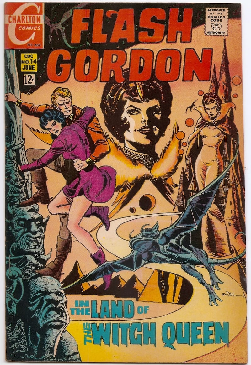 A Flash Gordon comic book