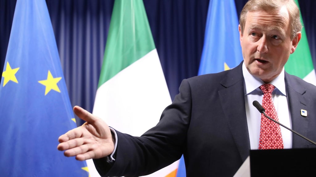 Taoiseach  Enda Kenny: the Government will seek EU support for Irish businesses and industries which face particular challenges from Brexit. Photograph: Olivier Matthys/AP