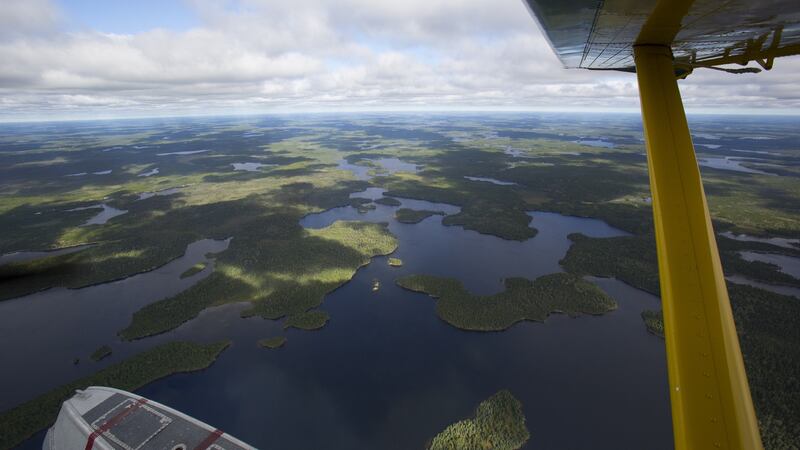 The Pimachiowin Aki site in Canada. Photograph: Hidehiro Otake