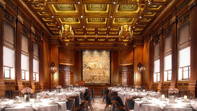 The opulent interior of the new Park Hyatt in Vienna