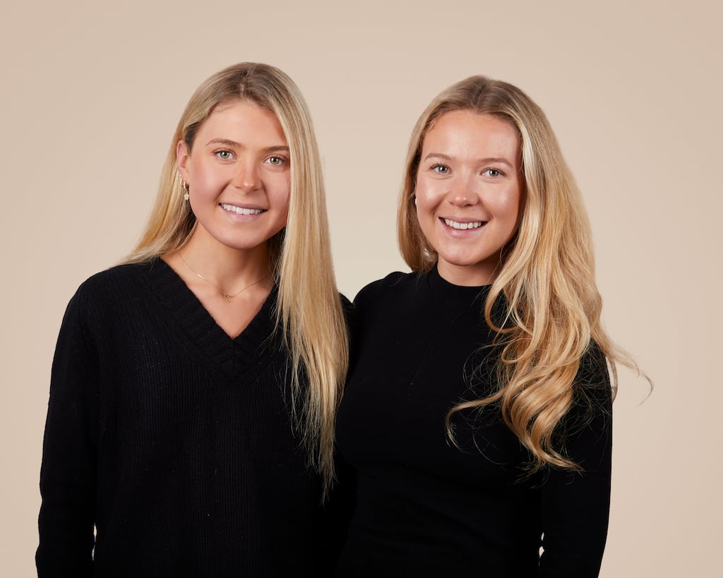 Alexandra and Kerri Sheeran, founders of Taly.