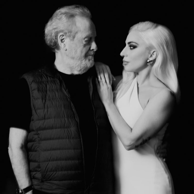 Lady Gaga: ‘I appreciate that Ridley took something that was sort of a “sexy murder” and he let it be ugly.’ Photograph: Ryan Pfluger/New York Times