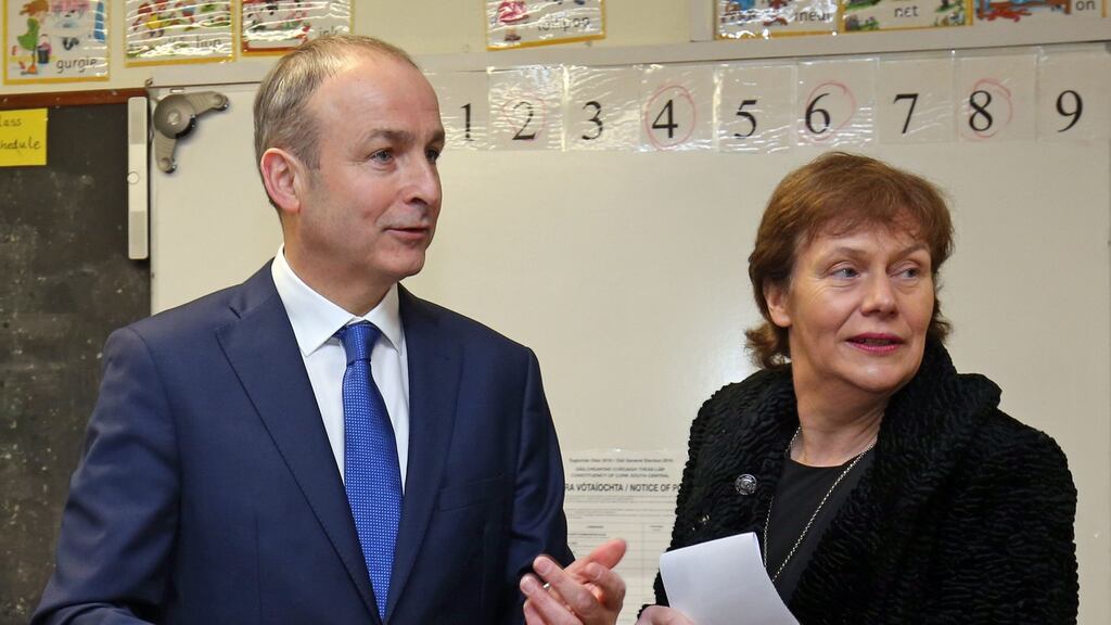 Fianna Fáil leader Micheál Martin’s personal triumph in the election puts him in a psychologically strong postion. Photograph: Chris Radburn/PA Wire