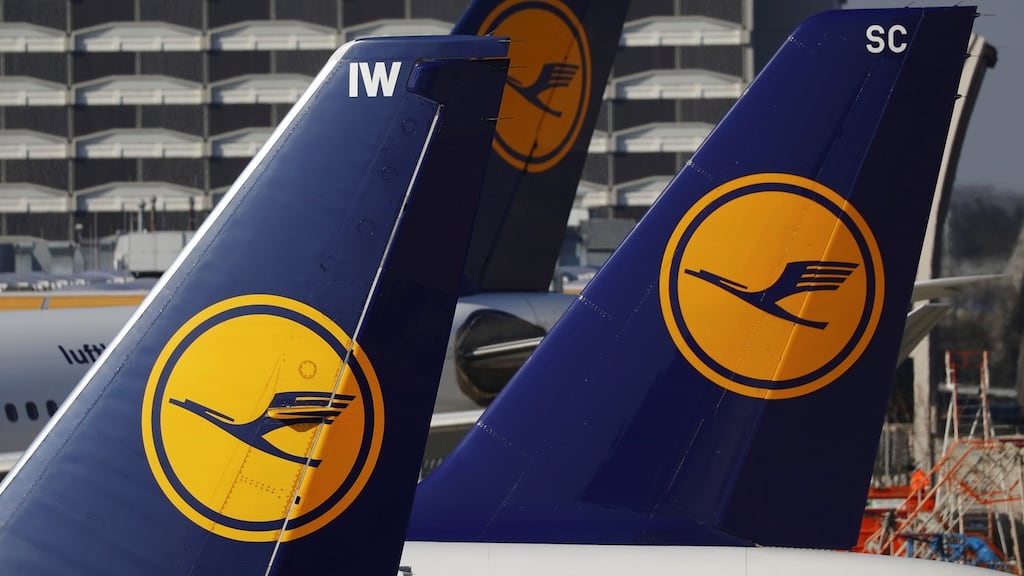 Lufthansa are losing group bookings from Asia and the US. Photograph: Kai Pfaffenbach/Reuters