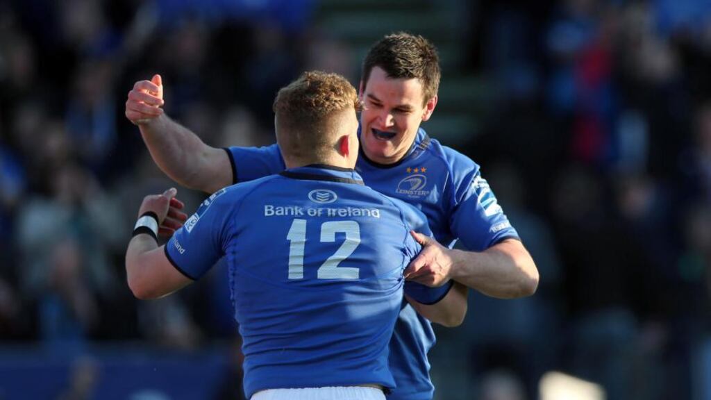 Ian Madigan sees himself playing at 12 when Jonathan Sexton returns to Leinster next season. Photo: Inpho