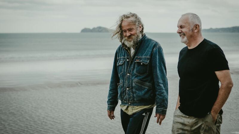 Bayside: Martin Hart and Donal Moloney on Portmarnock beach