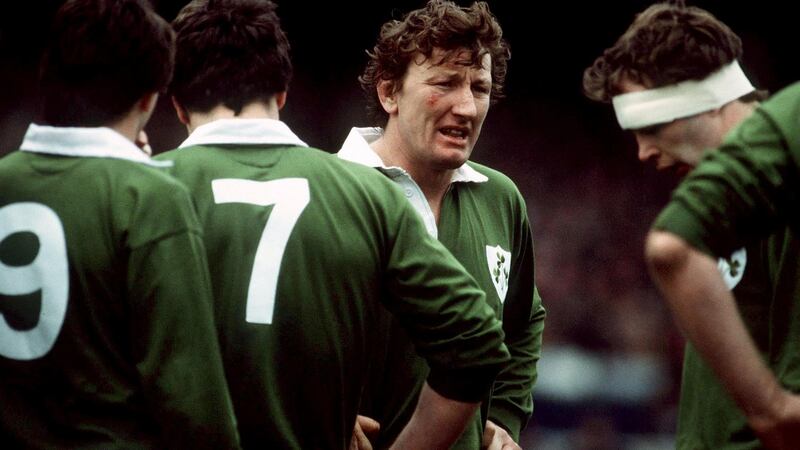 The good old days: Willie Duggan, outstanding number eight who won 41 caps for Ireland.