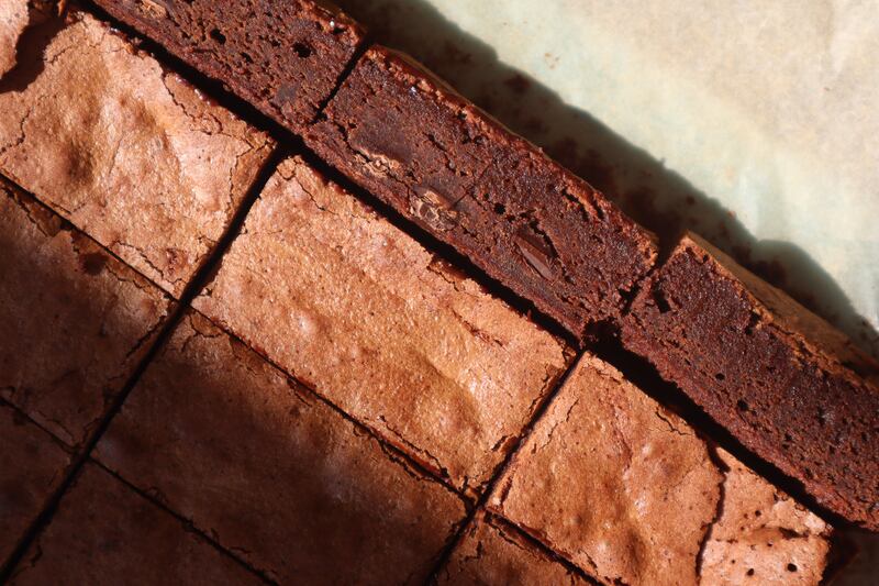 'I am in favour of any and all “mix-ins” when it comes to brownies: chocolate chips, nuts, praline - or even Ottolenghi’s wonderful recipe for tahini and halva brownies that I make regularly.'