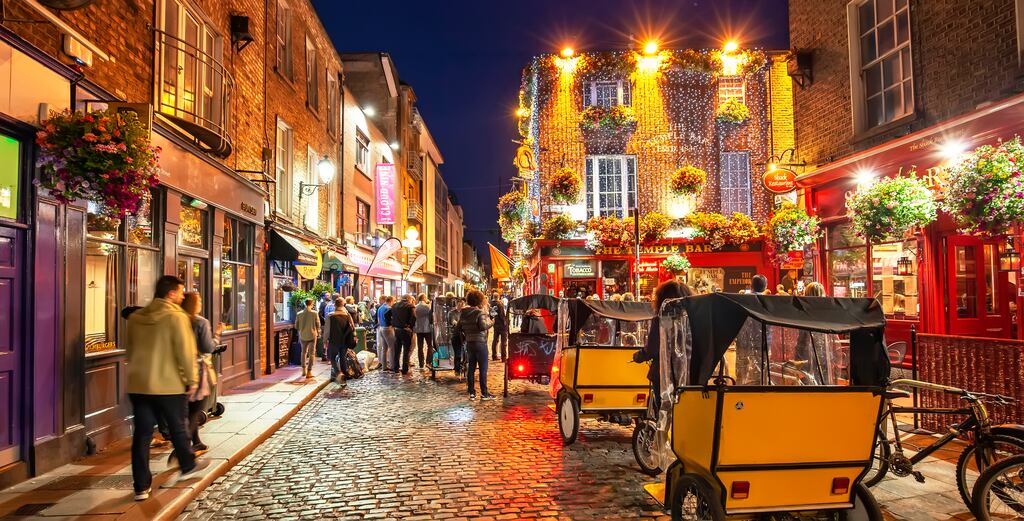 The incident occurred when I was doing a bit of people watching in Temple Bar. Photograph: iStock