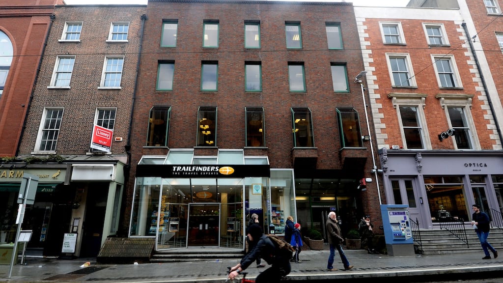 Five diffferent parties pitched for the Trailfinders building on Dublin’s Dawson Street