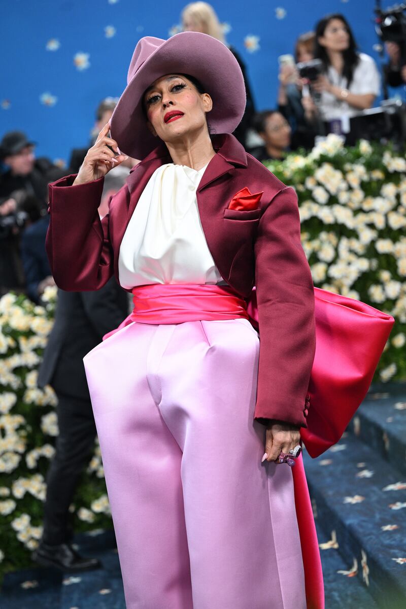Met Gala: Tracee Ellis Ross. Photograph: Nina Westervelt/The New York Times