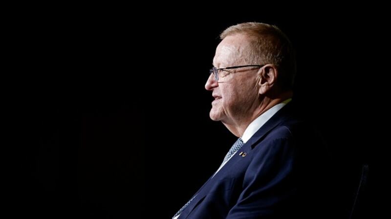 John Coates is vice-president of the IOC and outgoing president of the Australian Olympic Committee. Photograph: Hanna Lassen/Getty Images