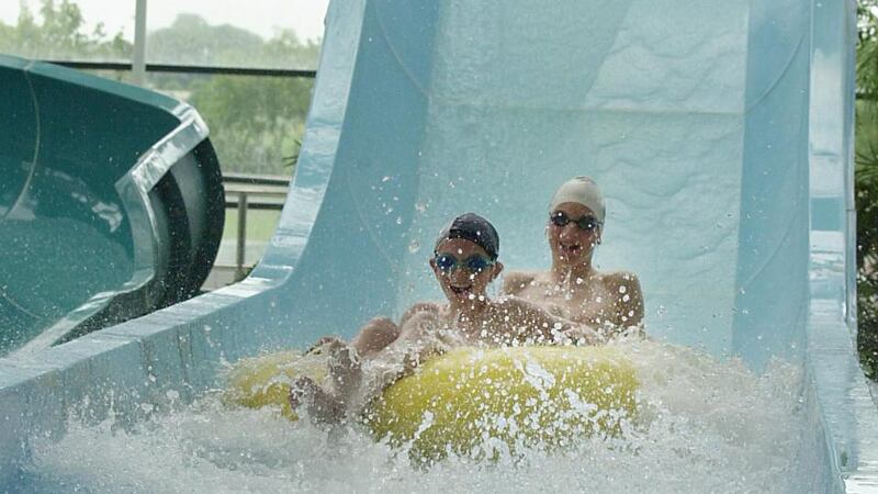 Make a splash at the National Aquatic Centre in Dublin 15. Photograph: Brenda Fitzsimons