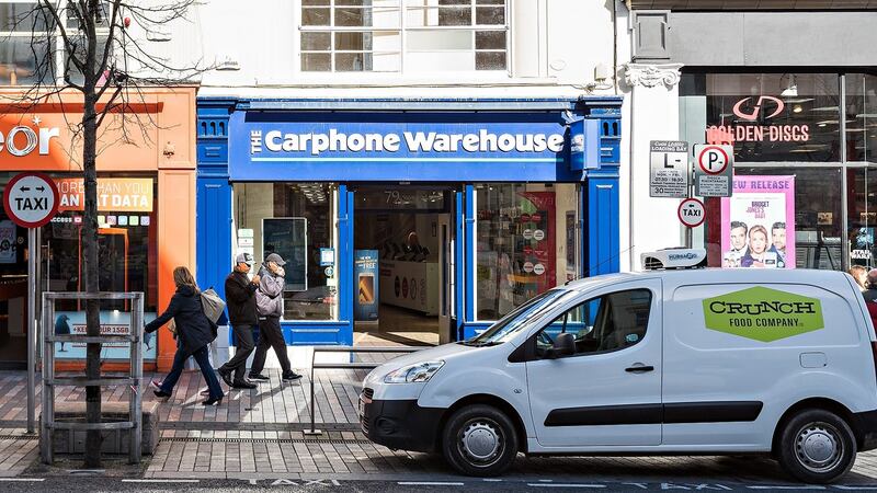 Number 79 is  let to Carphone Warehouse until March 2024 at a rent of €190,000 per year.