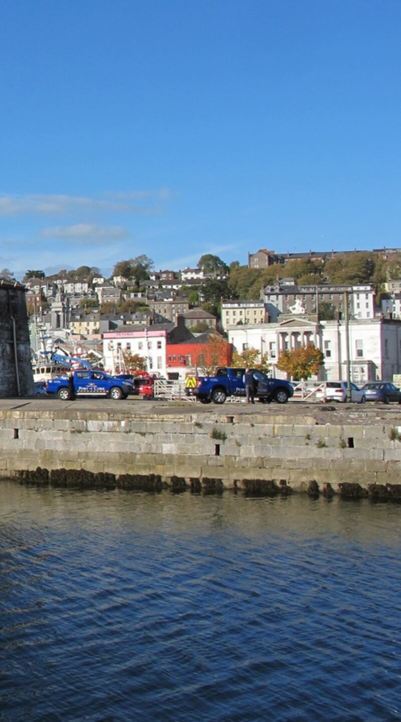 A view of the bonded warehouses. Photograph: Cork City and County Archives Service (Anthony Barry collection)
