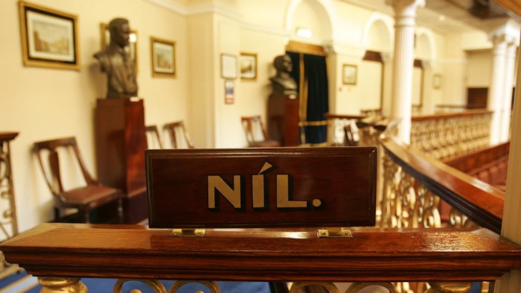 Sales of Guinness in the Dáil Bar are down by almost 20 per cent. Photograph: Alan Betson