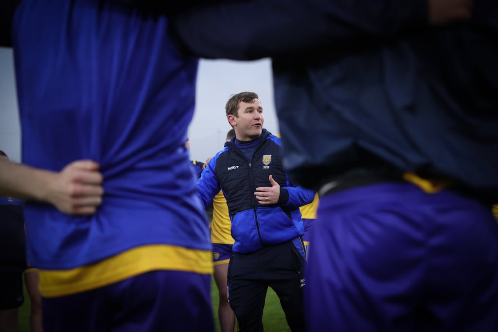 Niall Ó Ceallacháin: 'The challenge now is how do we drive things on to be consistently competing to actually win when it comes to it.' Photograph: Tom Maher/Inpho