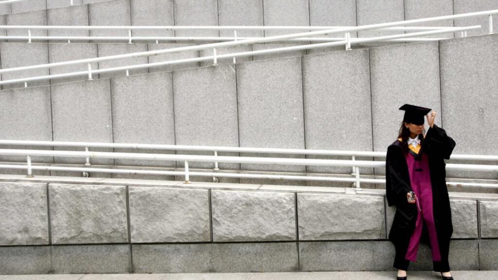 Young teachers have been hit by lower pay rates introduced in 2011 and the scrapping of allowances for qualifications in 2012. Photograph: Jason Lee/Reuters