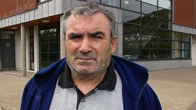 Freddie Scappaticci in 2003. A Belfast republican, interned in the 1970s, he fled the city in May 2003 denying he was ‘Stakeknife’. Photograph: Pacemaker