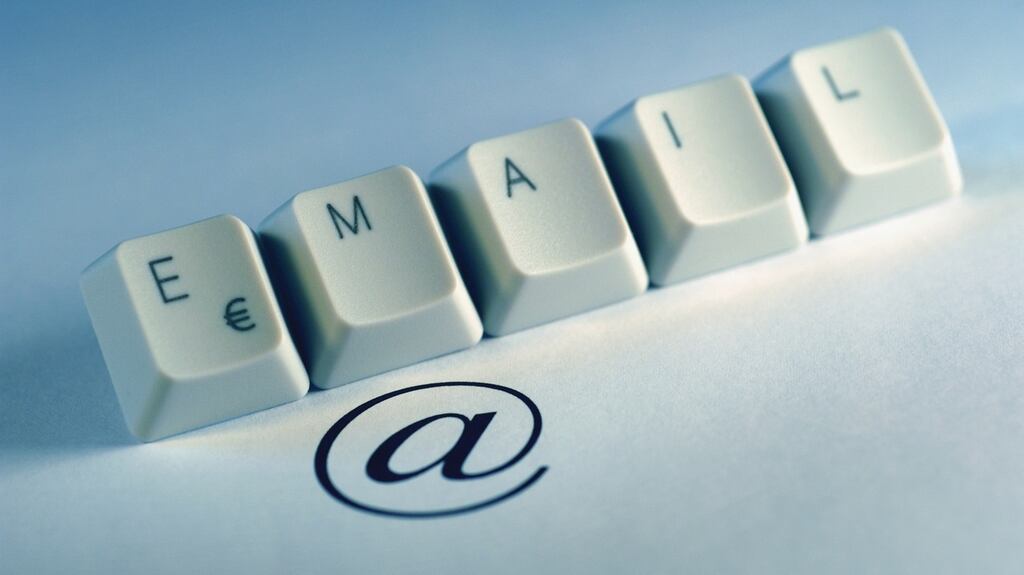 Fortunately, in newspaper columns you can still say what you think. In email it is no longer possible. Photograph: Getty Images