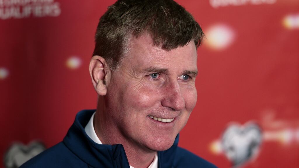 Republic of Ireland manager Stephen Kenny after his team’s 4-1 friendly win over Andorra. Photograph: Trenka Attila/PA