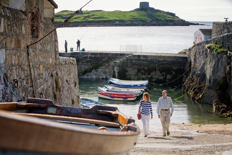 Coliemore Harbour, Dalkey, is one of Daragh’s top recommendations for a couple’s break.