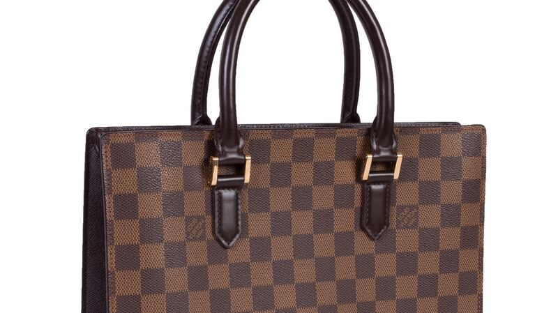 Louis Vuitton handbag, €500-€700 at Dolan’s Auction, Ballyconneely