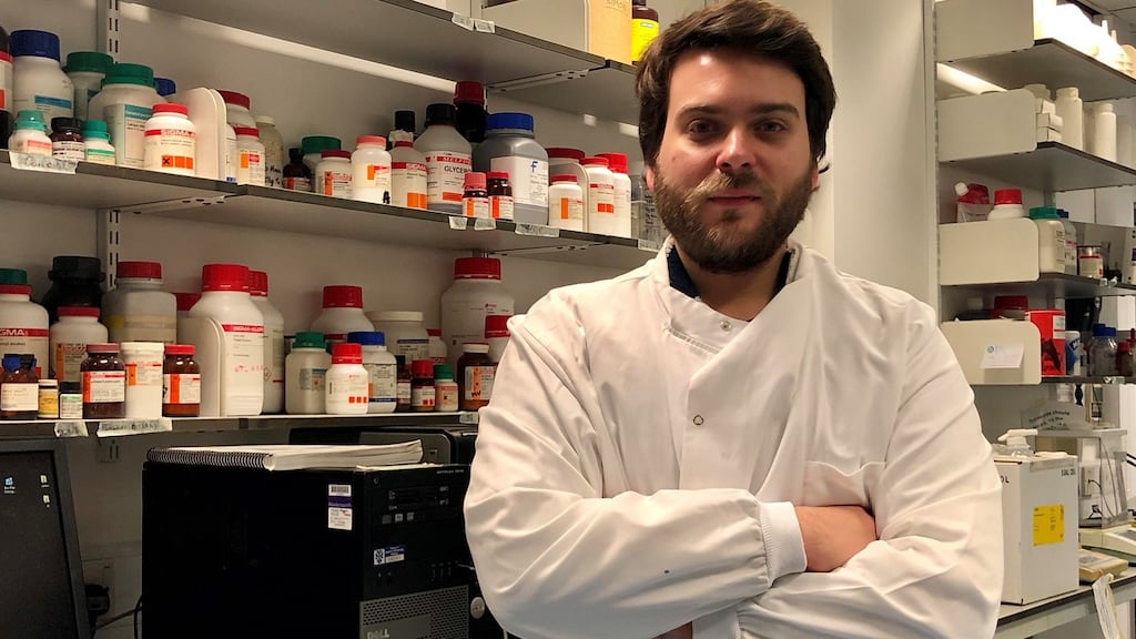 Dr Connor Bamford: he says a vaccine is still probably at least a year away, but tests which identify whether people have had the virus “might be a way out of lockdown”