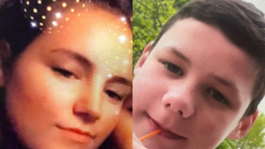 Leanne (left) and Dean Wilson