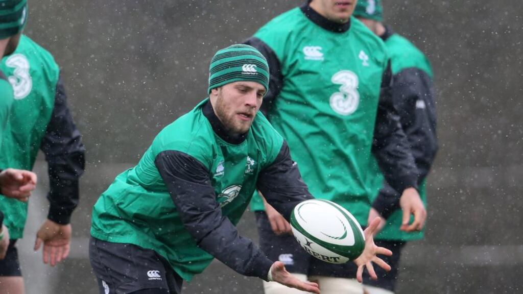 Ian Madigan, who has been named at outhalf for the Ireland Wolfhounds. Photograph: Cathal Noonan/Inpho