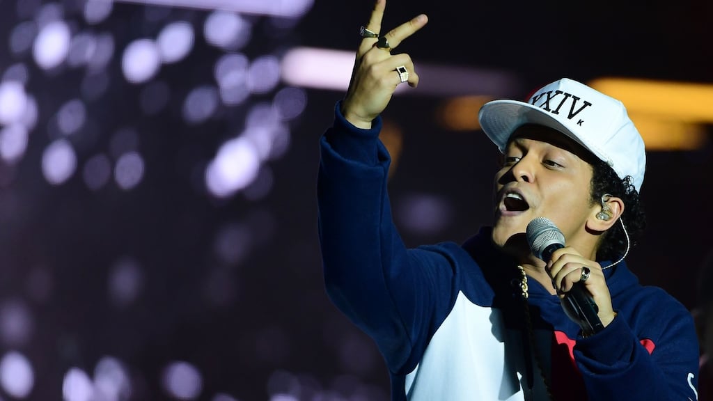 Uptown boy: Bruno Mars is coming to Dublin