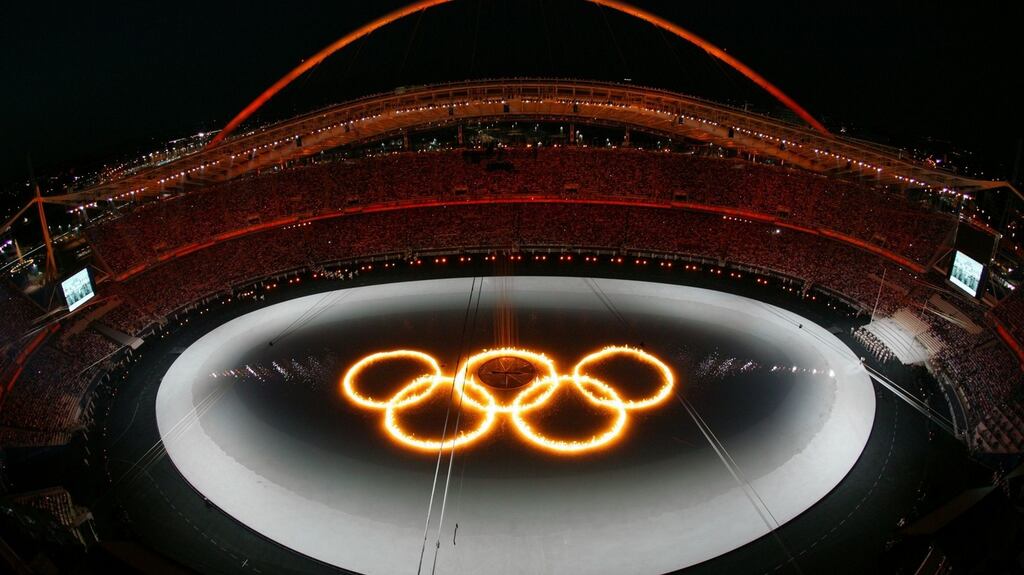 Students were asked to tackle comprehensions on the Olympic Games and on climate change. Photograph: Yannis Behrakis/Reuters