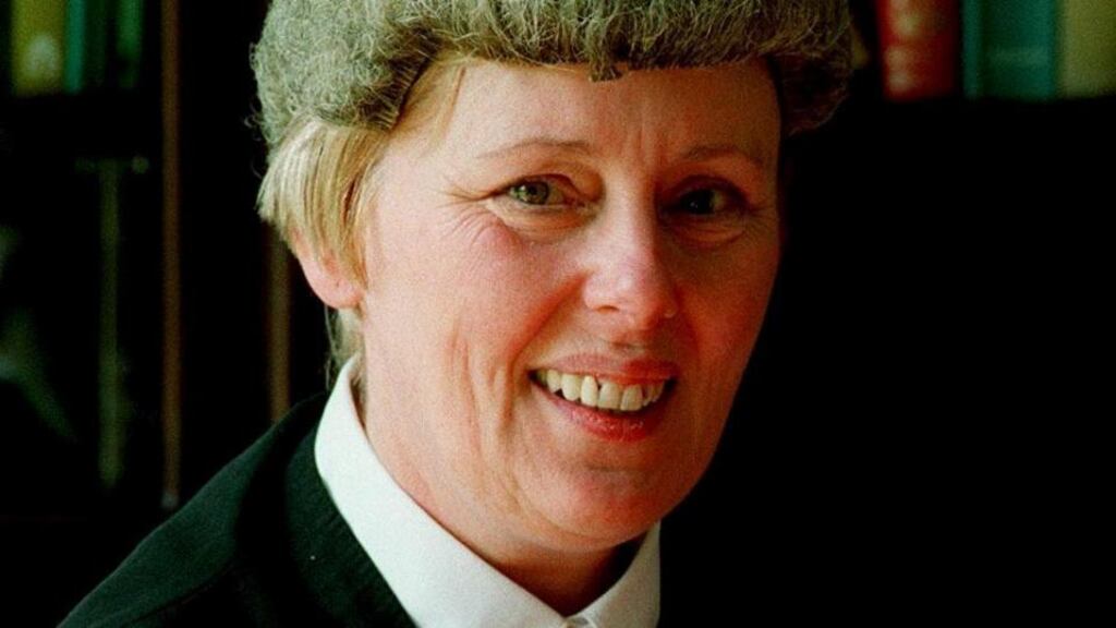 Ms Justice Mary Laffoy: said evidence had clearly established the bank was unable to serve the proceedings personally on Mr Meagher due to his being at an unknown location in Sri Lanka during the first half of 2013. Photograph: Joe St Leger.