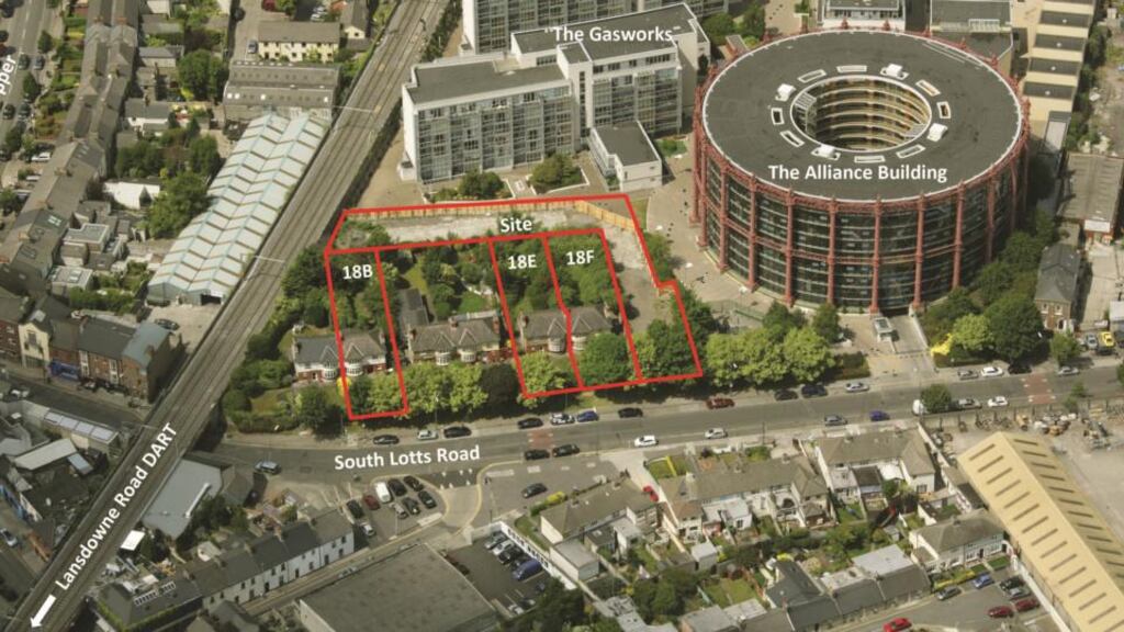 Joint agents McNally Handy and Hooke & MacDonald are quoting €1.75 million for three three-bed semis on South Lotts Road, while sole agent McNally Handy is quoting €1 million for a site to the rear and side of the houses.