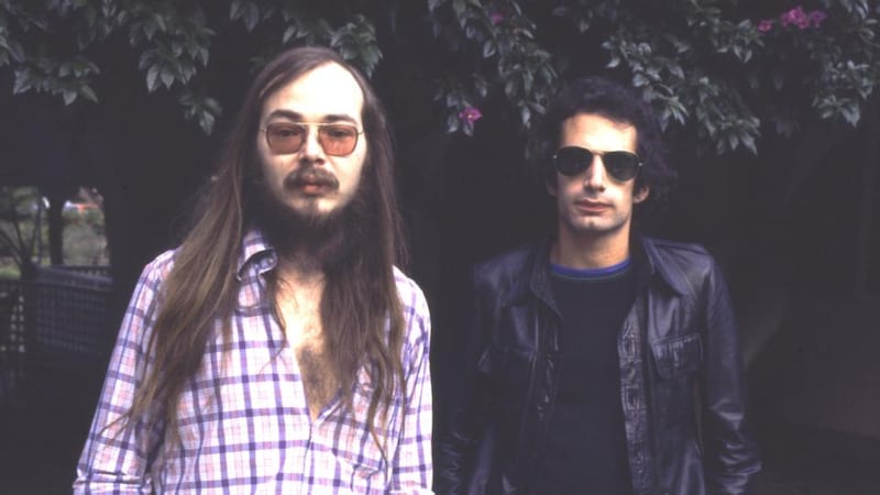Walter Becker: the Steely Dan songwriter with Donald Fagen in 1977. Photograph: Chris Walter/WireImage/Getty