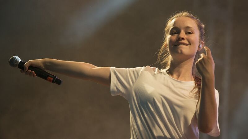 Sigrid was so overwhelmed that she started crying – a moment that inspired the track Sight of You. Photograph: Dave Meehan